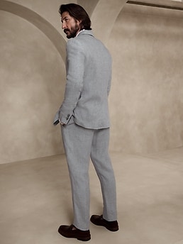 Rene Linen Suit Jacket