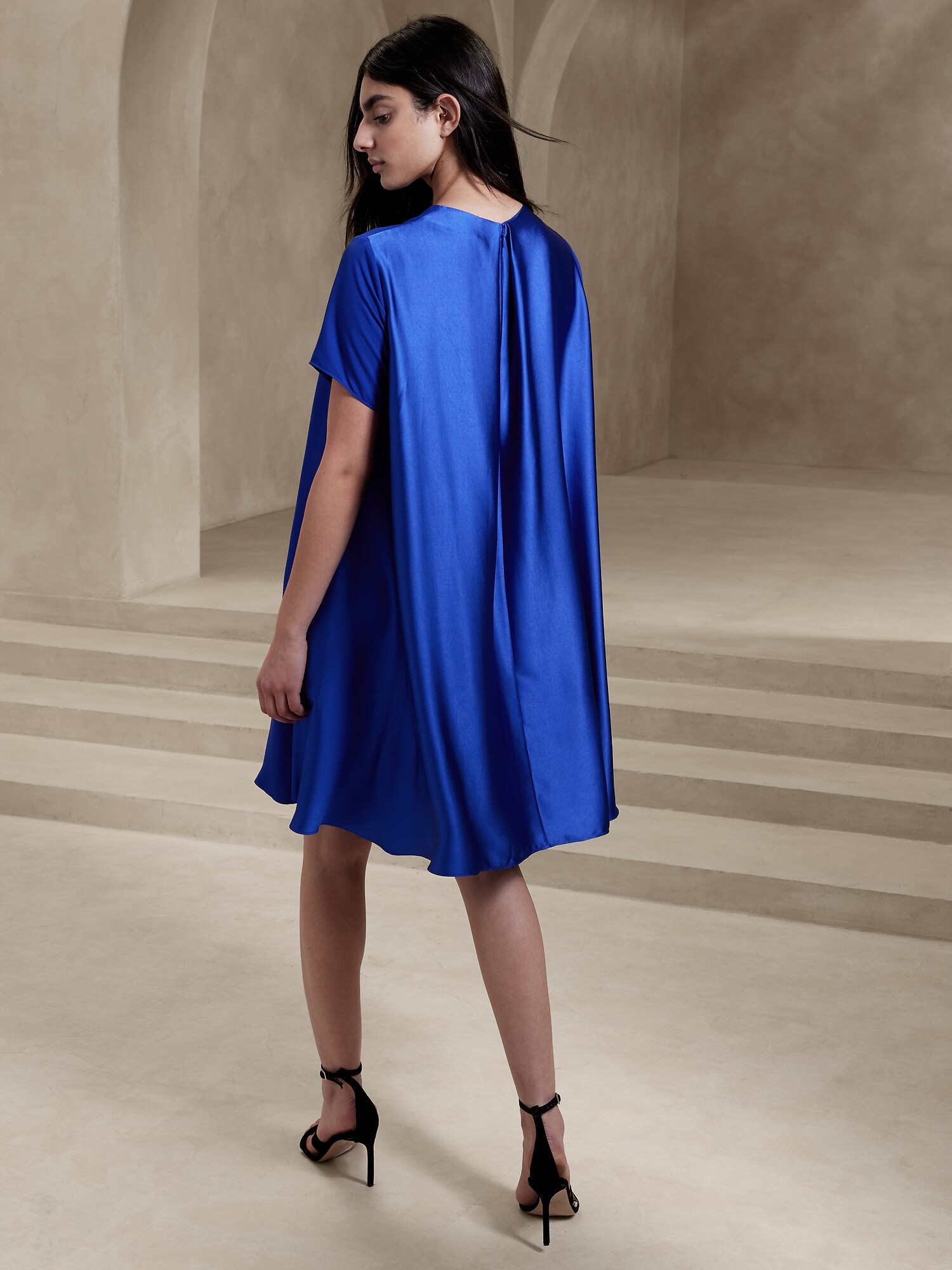 Banana republic royal blue dress on sale