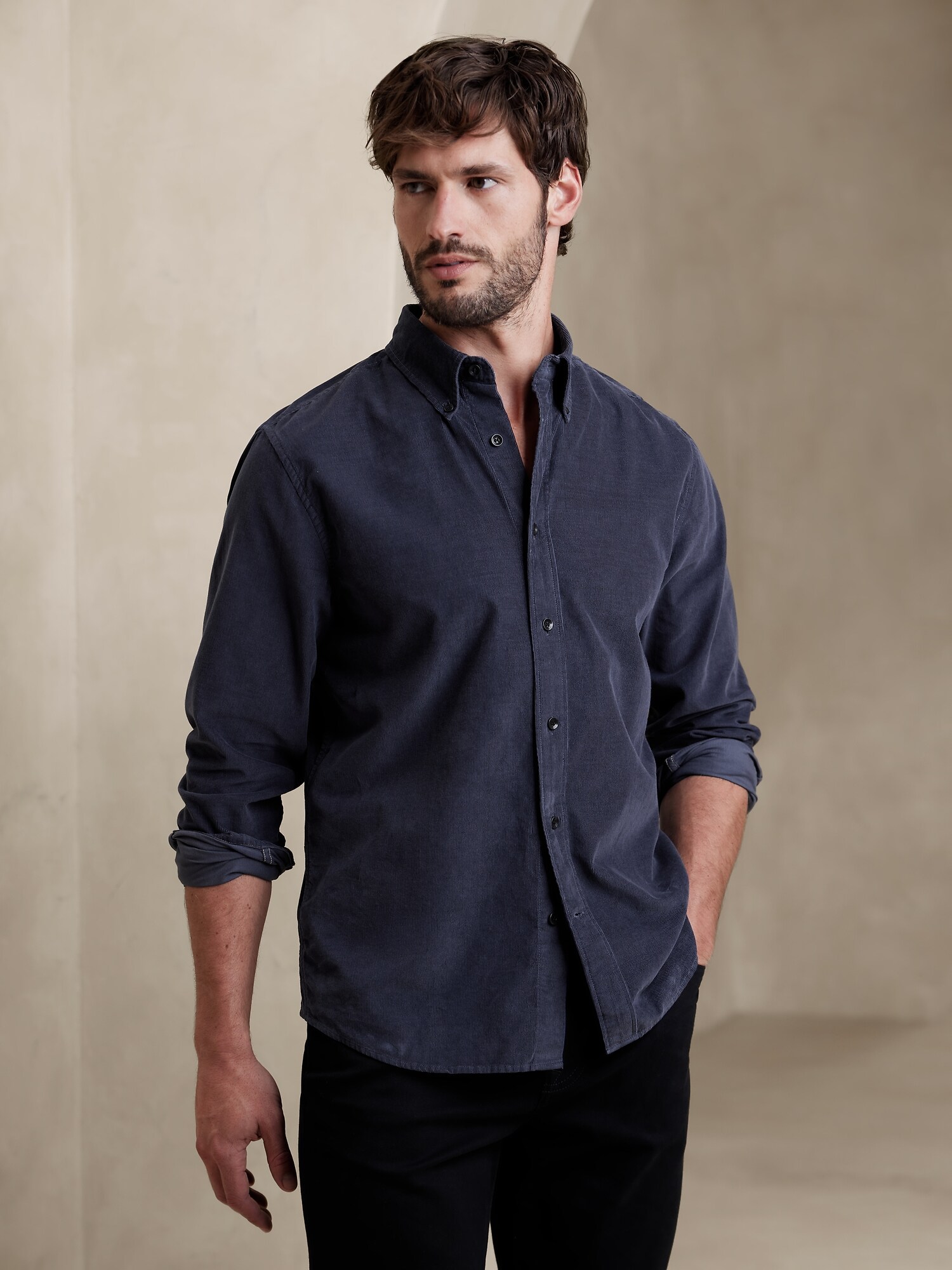 Cerro Corduroy Shirt | Banana Republic