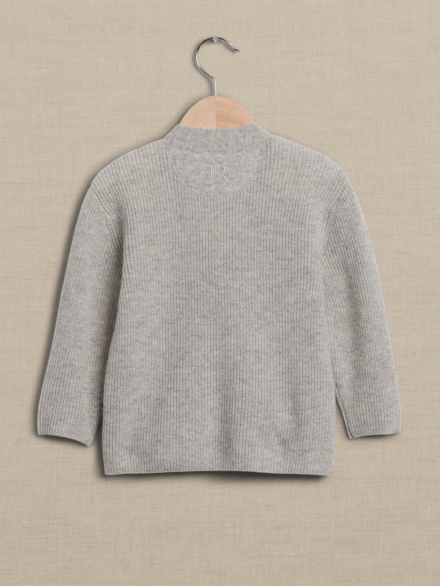 Curio Cashmere Ribbed Sweater