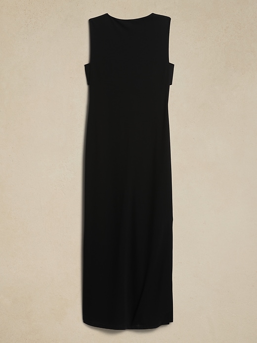 banana republic rochelle maxi dress NWT!!!! Banana Republic RT$170 Black Rochelle Cutout Bandeau Maxi Dress 4 Petite