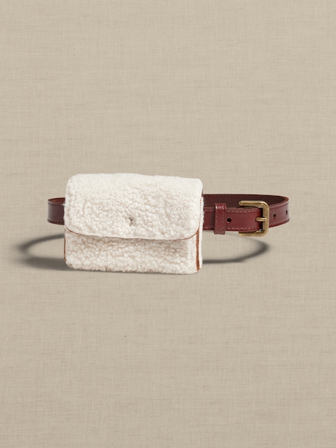 SAC DE TAILLE EN SHERPA POUR TOUT-PETIT