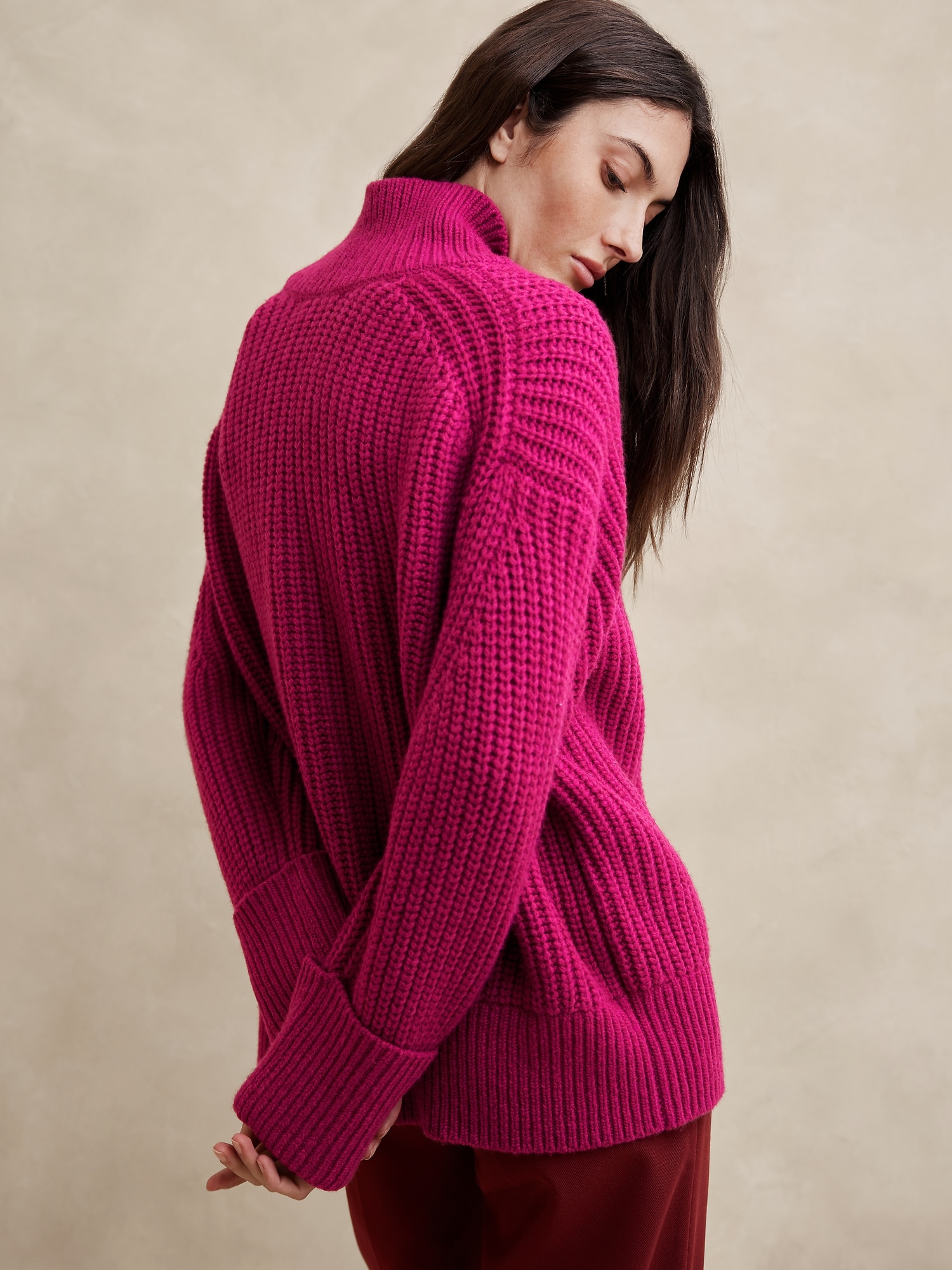 Aziza Wool-Blend Sweater