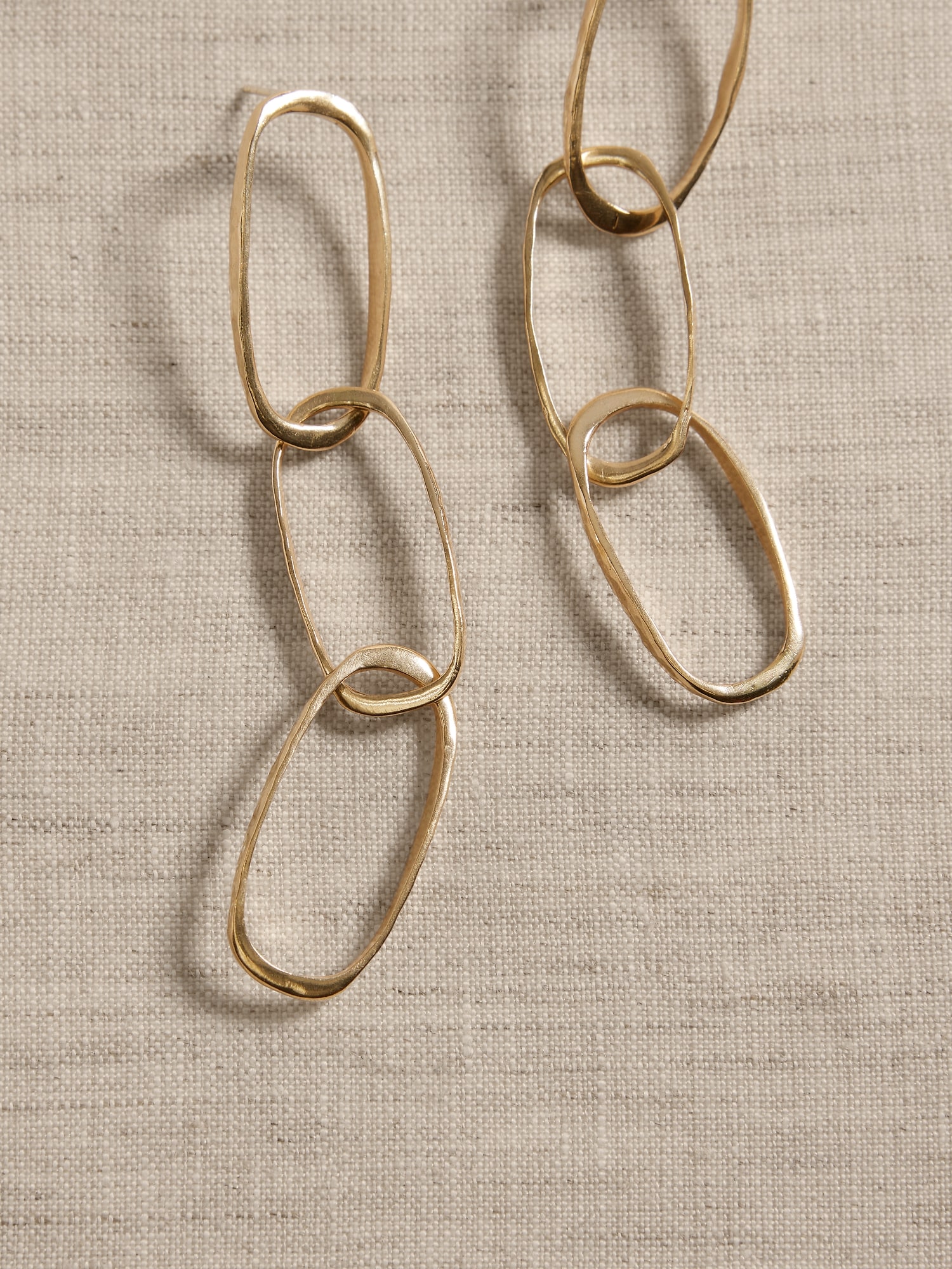 Heirloom Link Earrings &#124 Aureus + Argent