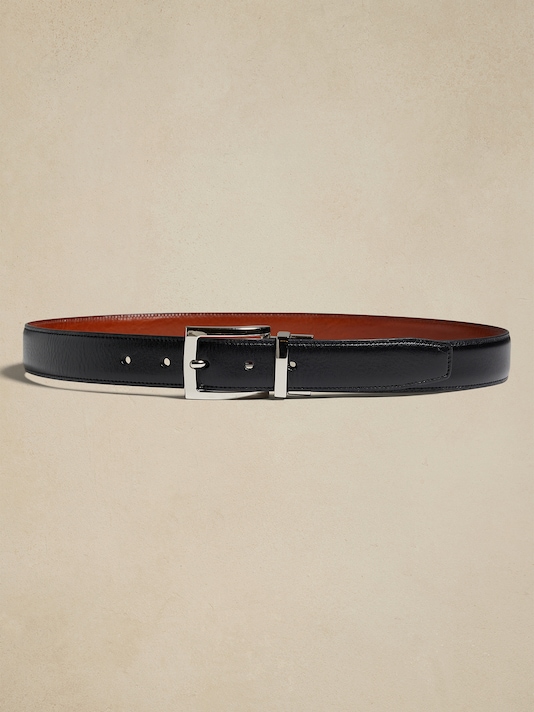 Larkspur Reversible Leather Belt