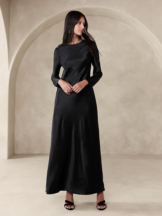 Banana republic goddess maxi dress on sale