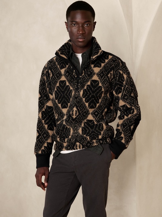 Mirto Sherpa Half-Zip Fleece