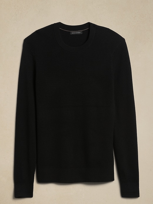 Franco Merino Crew-Neck Sweater | Banana Republic