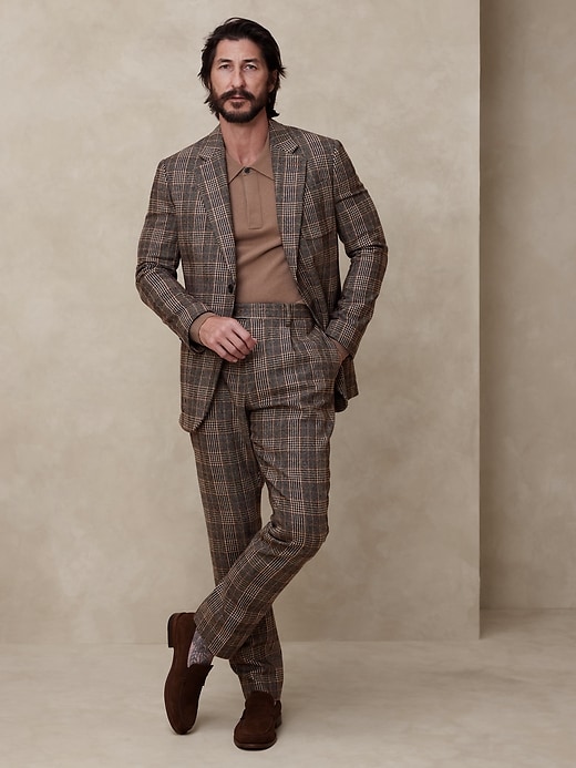 Caleta Italian Tweed Suit Pant | Banana Republic