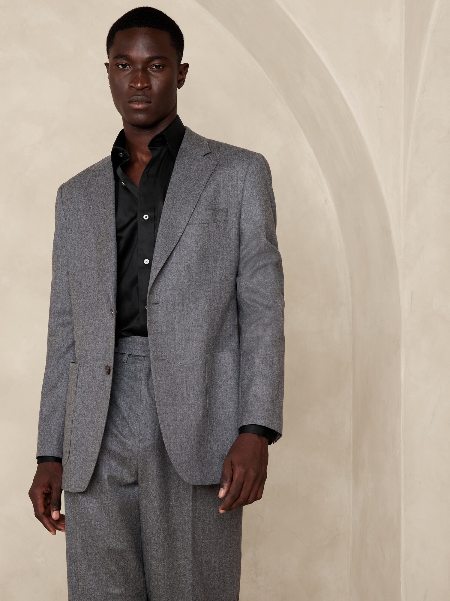 Image number 3 showing, Slim Sateen Dress Shirt