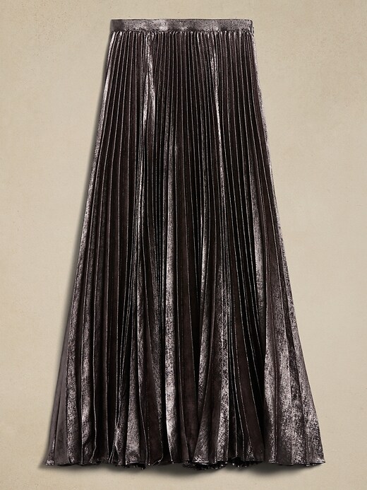 Next metallic shop pleated skirt