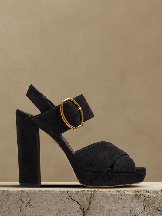 Ravello Suede Platform Sandal
