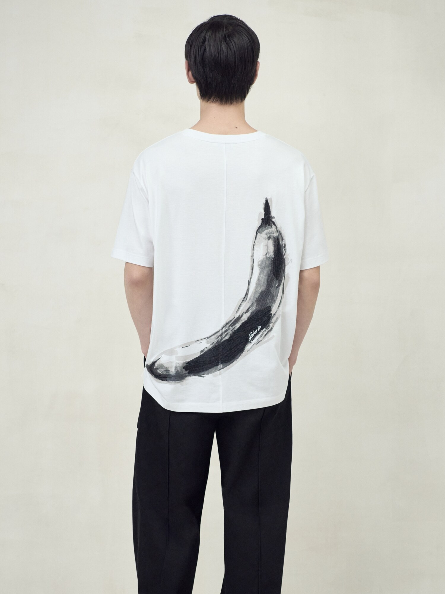 BR x Peter Do Reworked Authentic Tee | Banana Republic