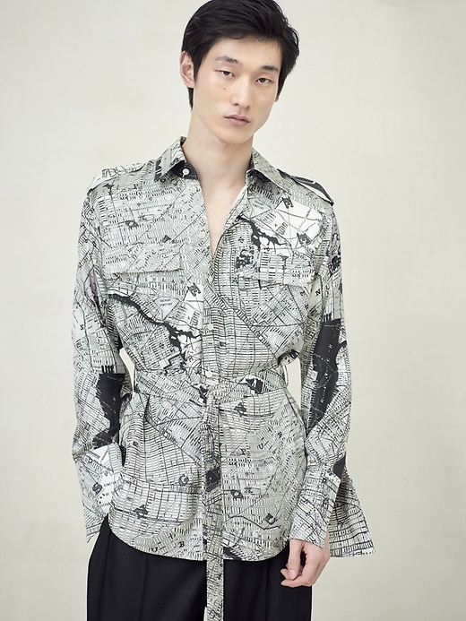 BR x Peter Do Utility Shirt | Banana Republic