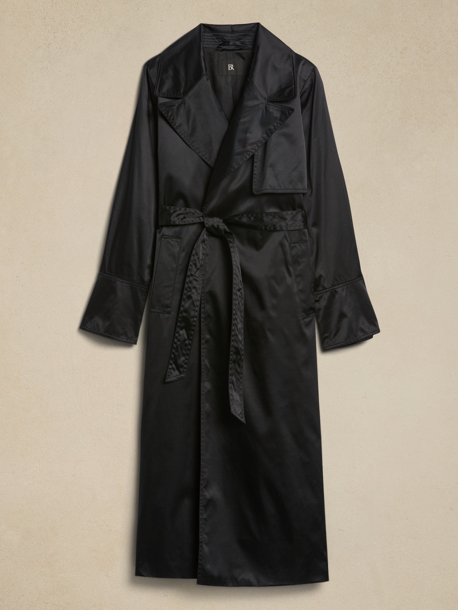 Maja Satin Trench