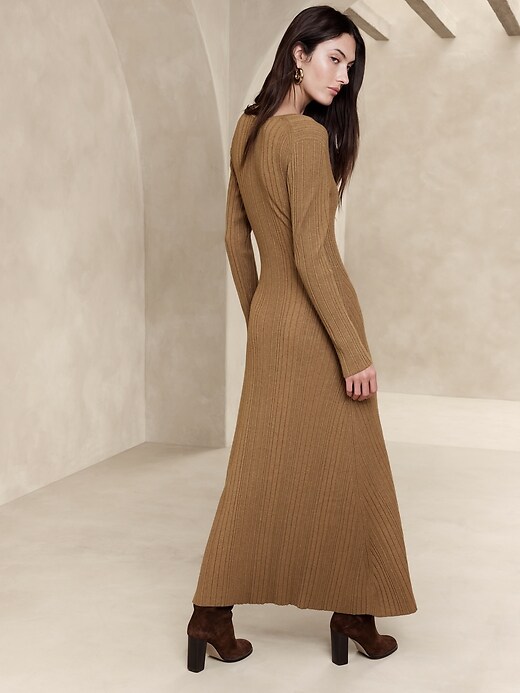 [RECTO] / ☆ 25SS SUMMER NIGHT LONG KNIT DRESS / PEACH BEIGE RECTO