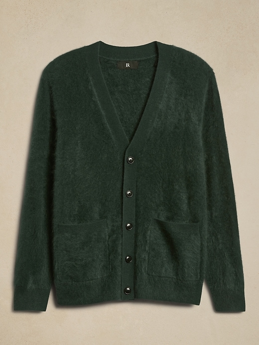 トップス Brushed Cashmere Cardigan Brushed Cashmere Polo Cardigan | Banana Republic
