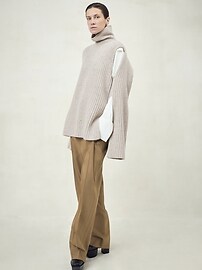 BR x Peter Do Detachable Turtleneck Sweater | Banana Republic