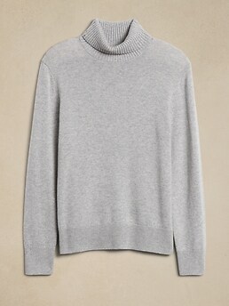 Jaime Merino-Cashmere Turtleneck Sweater | Banana Republic