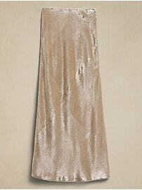 Banana Republic Women's Alina Sequin Mini Dress Gold & Silver Size XL