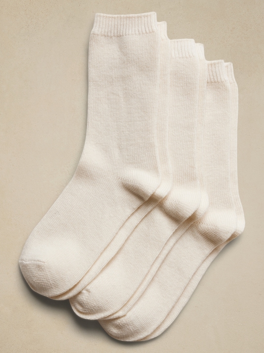 Cozy Sock with a Touch of Cashmere 3-Pack