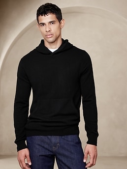 Ugo Cashmere Sweater Hoodie | Banana Republic