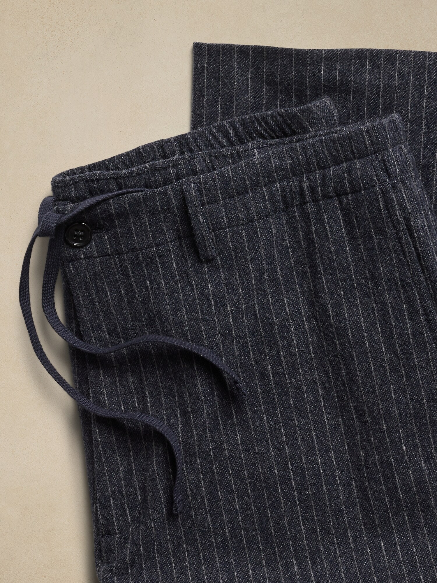 Pantalon de tailleur en flanelle italienne Acosta