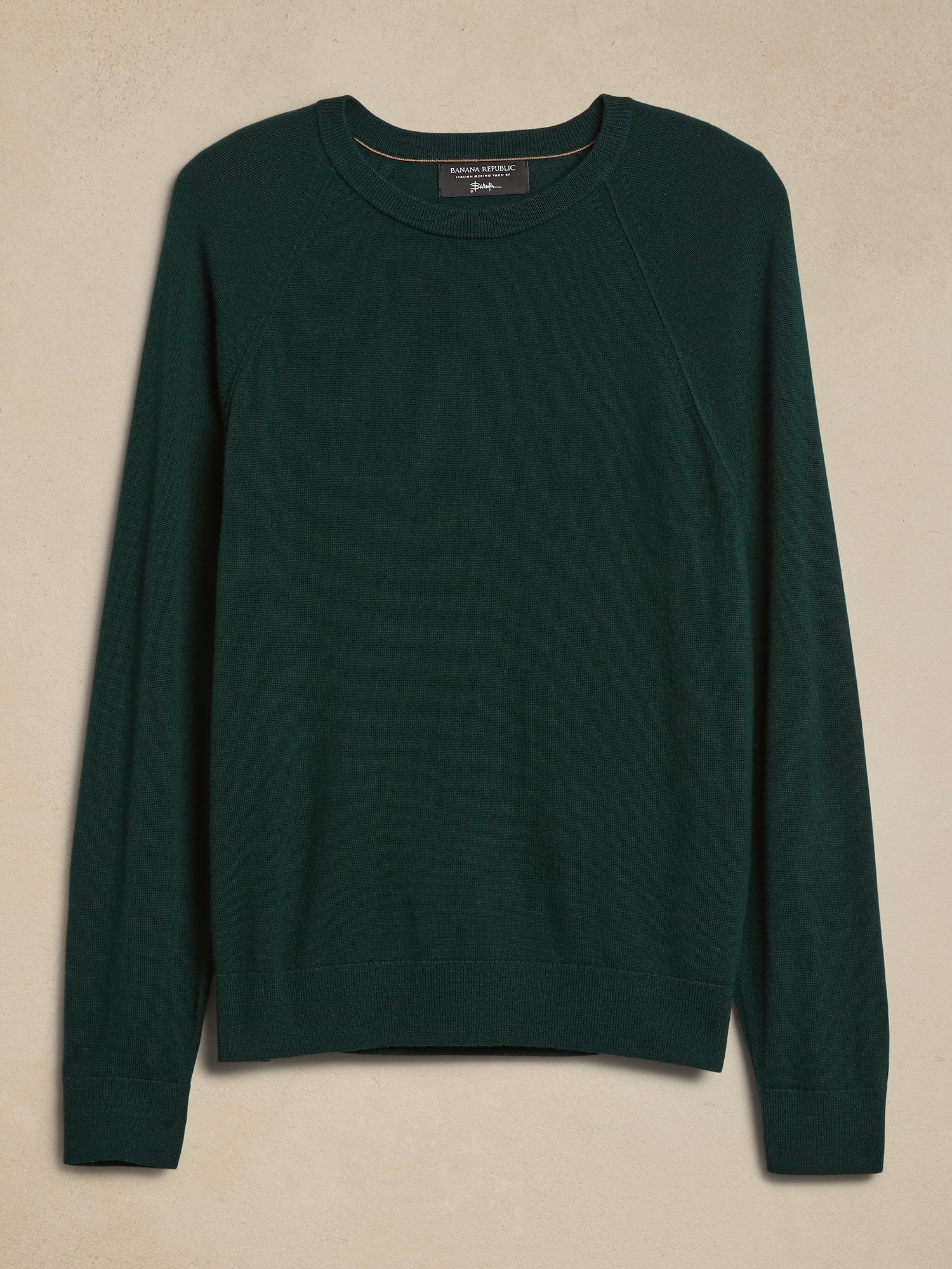 Image number 8 showing, Franco Italian Merino Crew-Neck Sweater