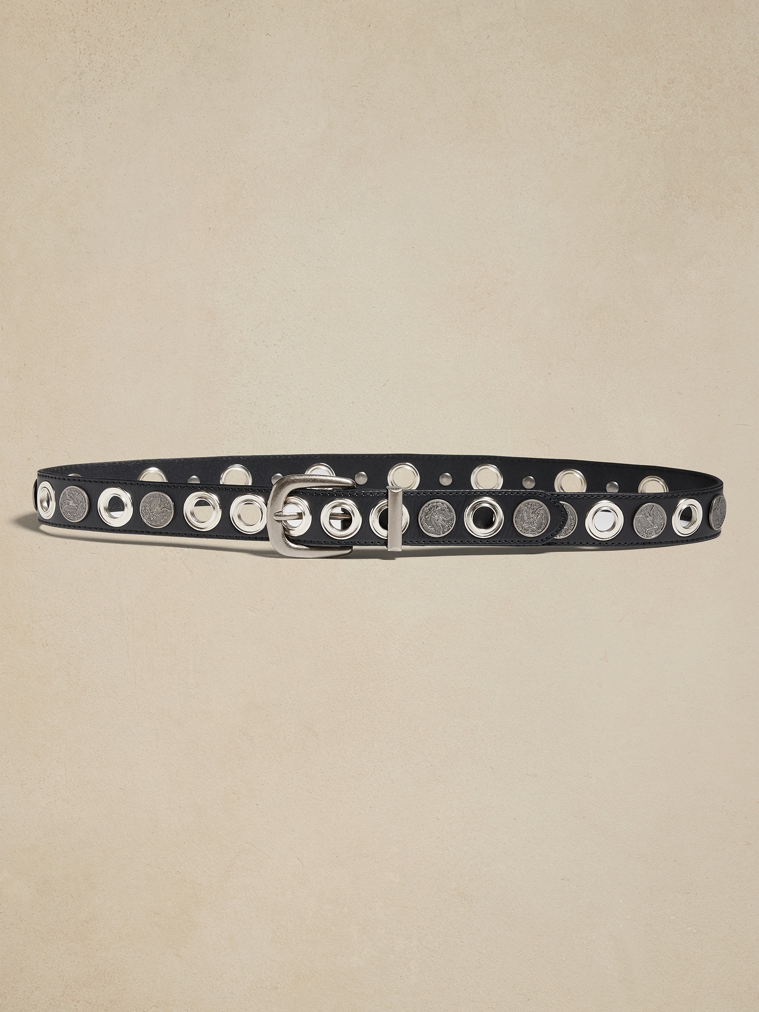 Solada Women's belt with metal eyelets: for sale at 9.99€ on