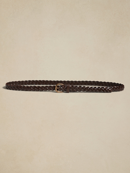 Daze Woven Leather Belt