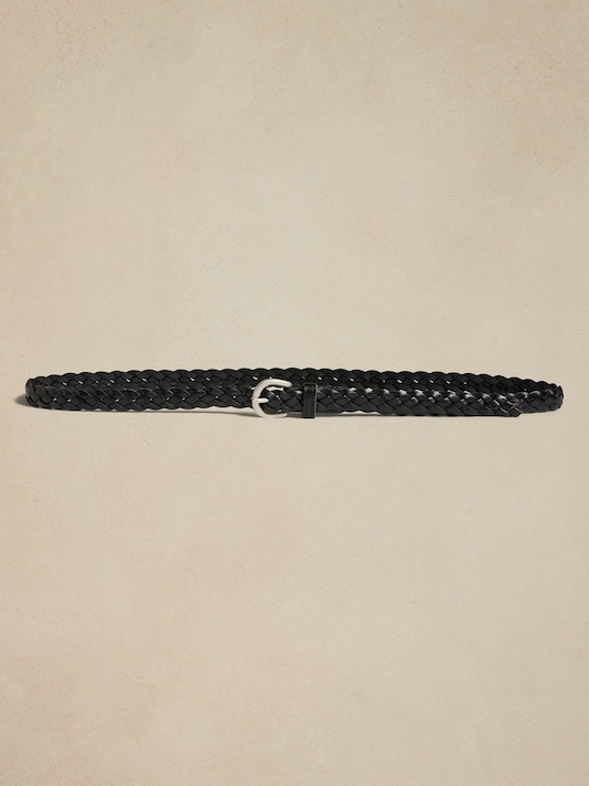 Daze Woven Leather Belt