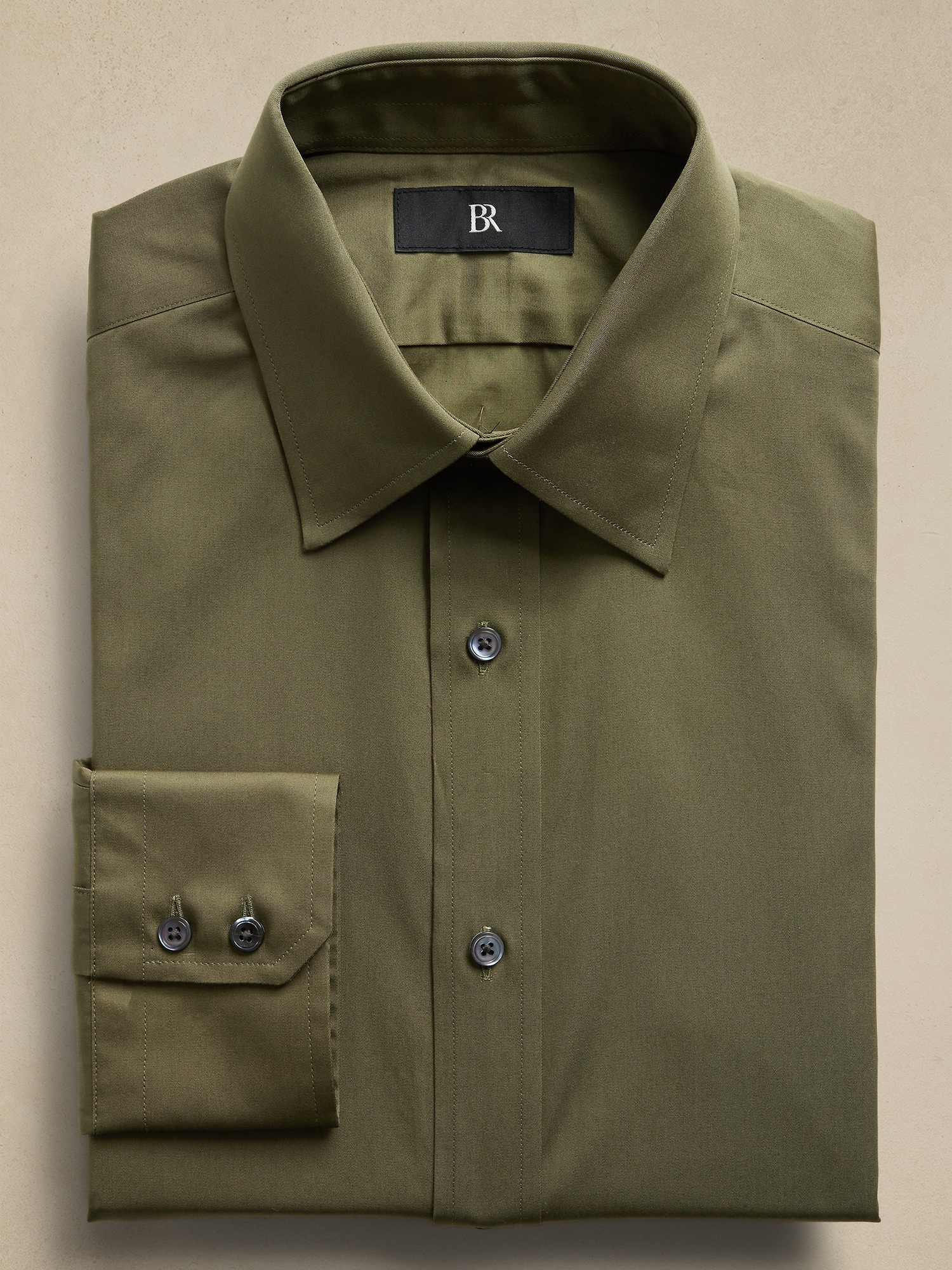 Image number 7 showing, Slim Sateen Dress Shirt