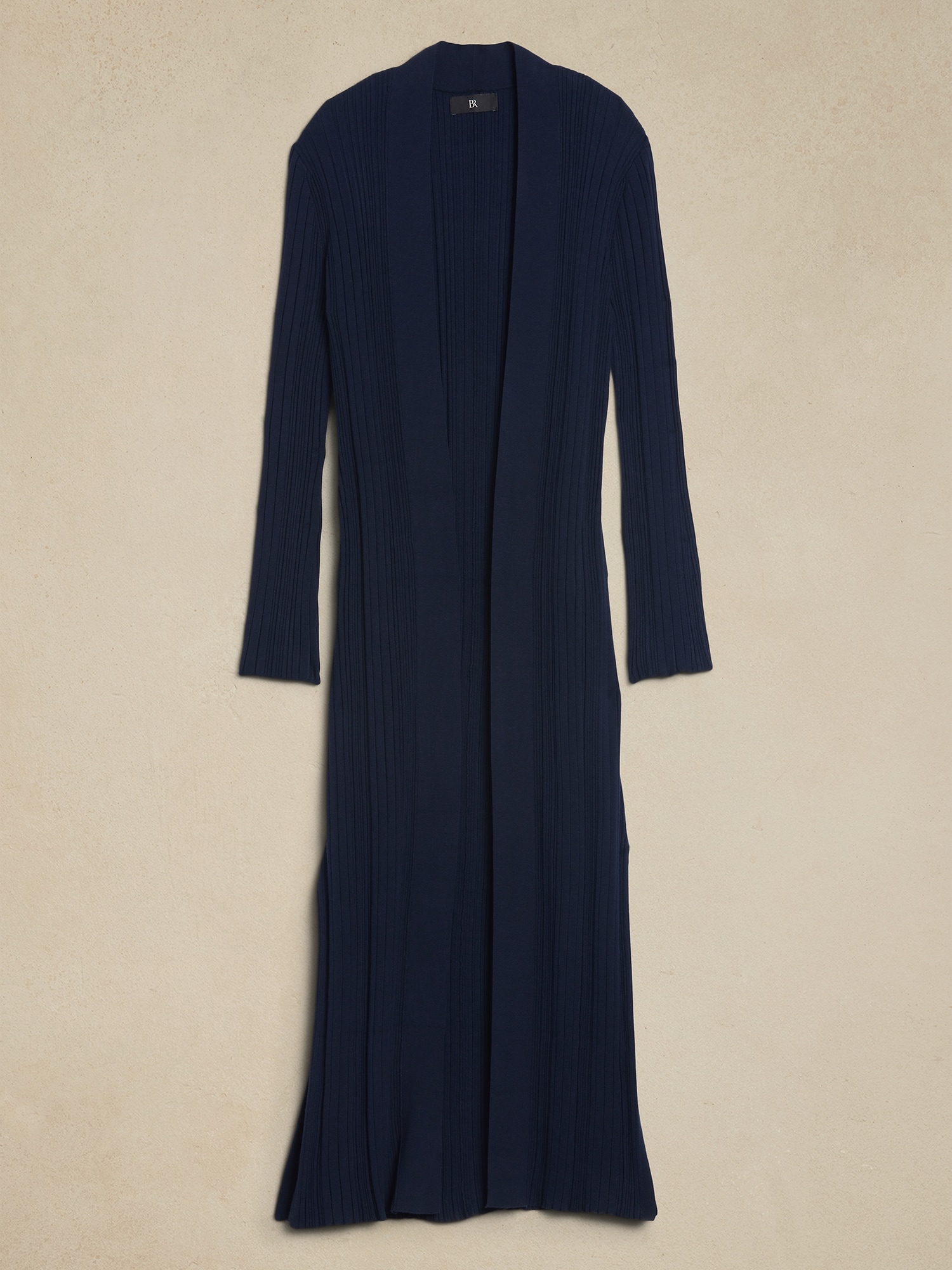 Navy maxi outlet cardigan