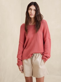 Demi Cotton-Silk Sweater