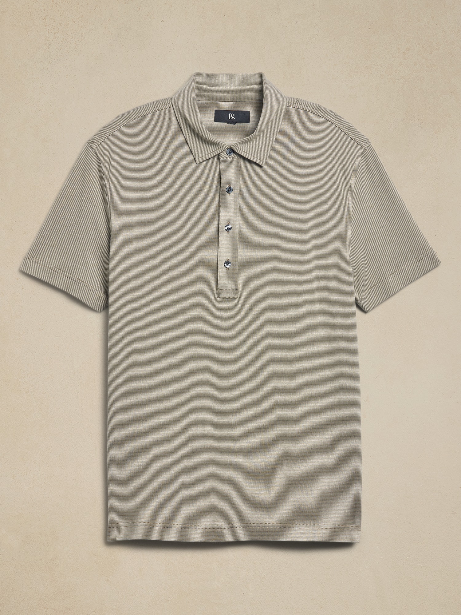Luxury-Touch Pique Polo