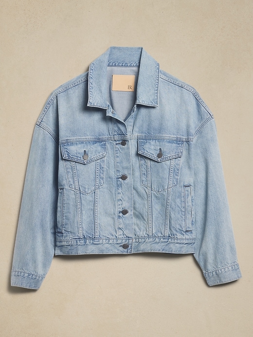 The 90s Denim Trucker Jacket | Banana Republic