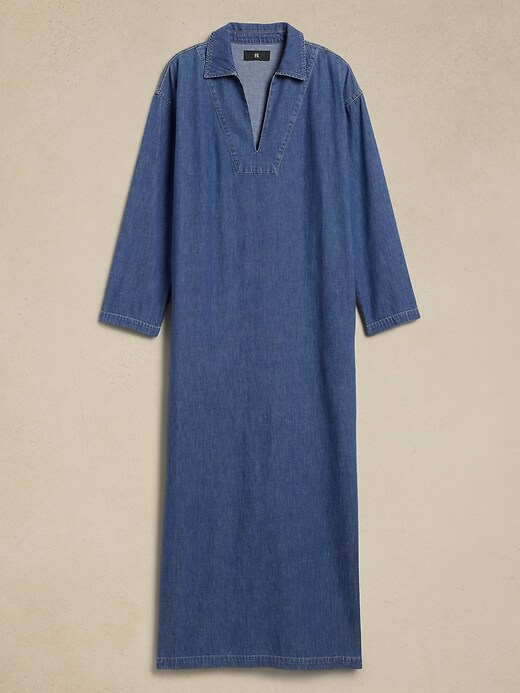 cruz denim maxi dress Cruz Denim Maxi Dress