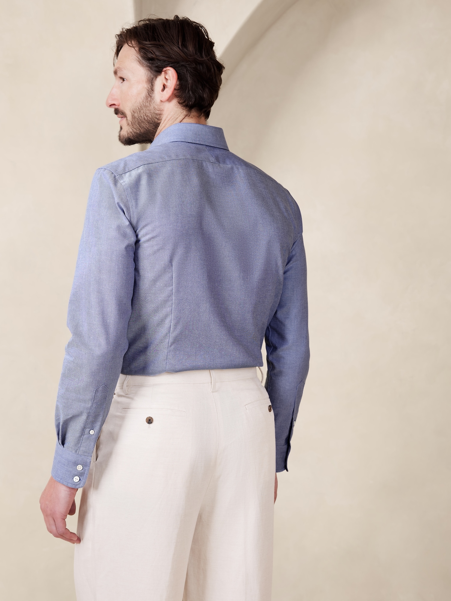 Slim Wrinkle-Resistant Dress Shirt