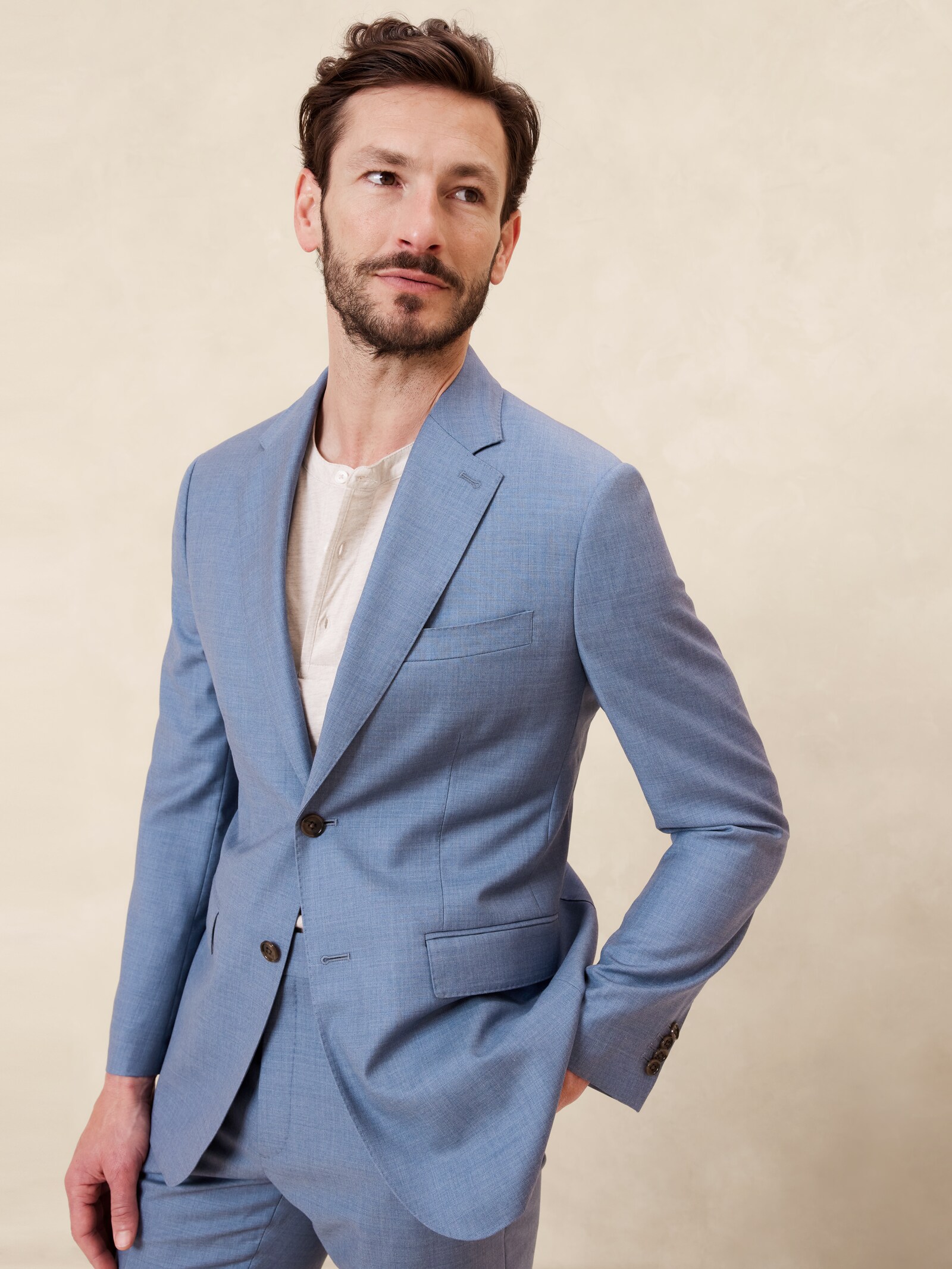 ジャケット・アウター Hard Twist Yarn Twill Lapel Jacket Hard Twist Yarn Twill Lapel Jacket