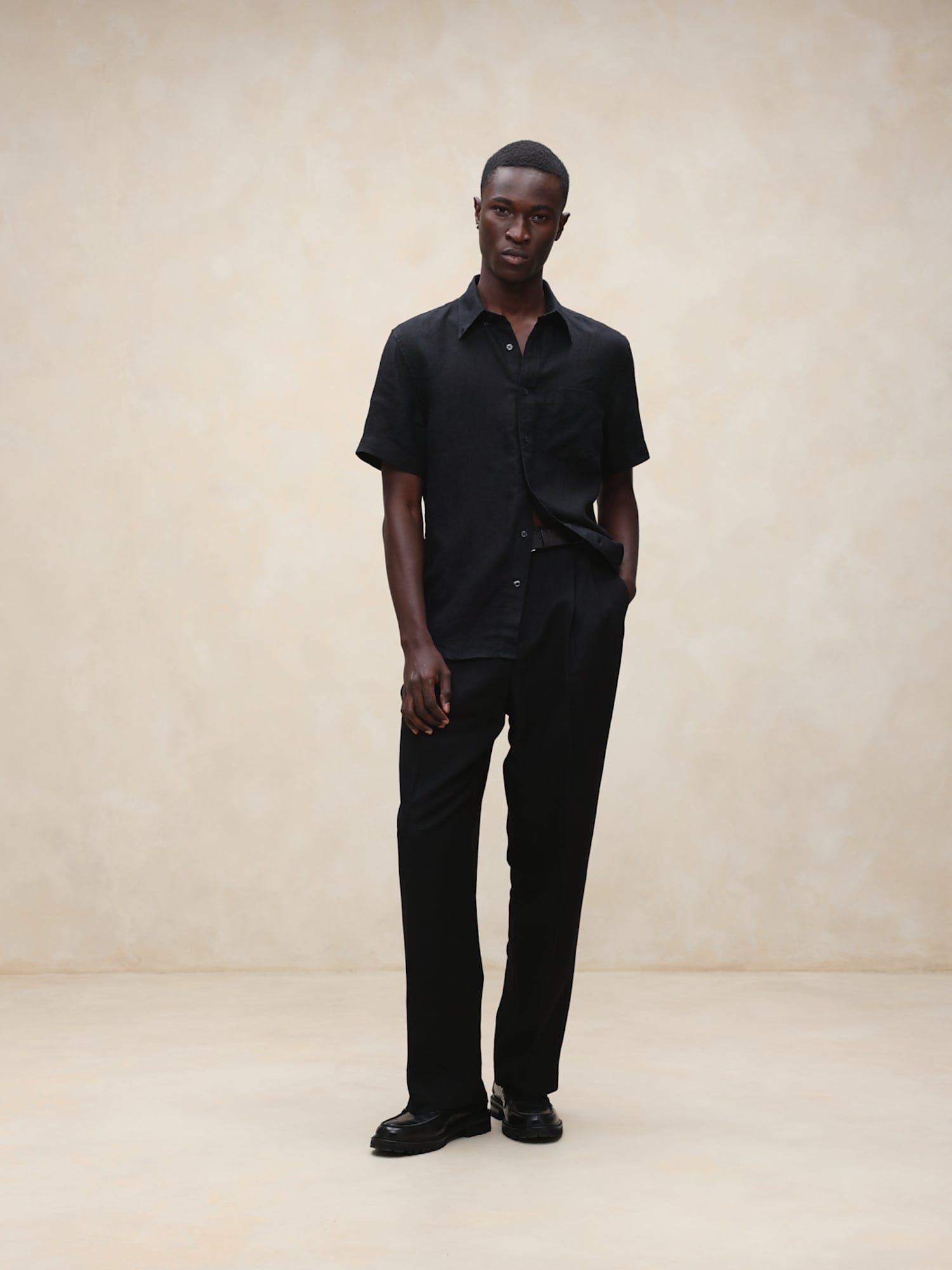 Image number 2 showing, Agustin Relaxed Linen-Blend Pant