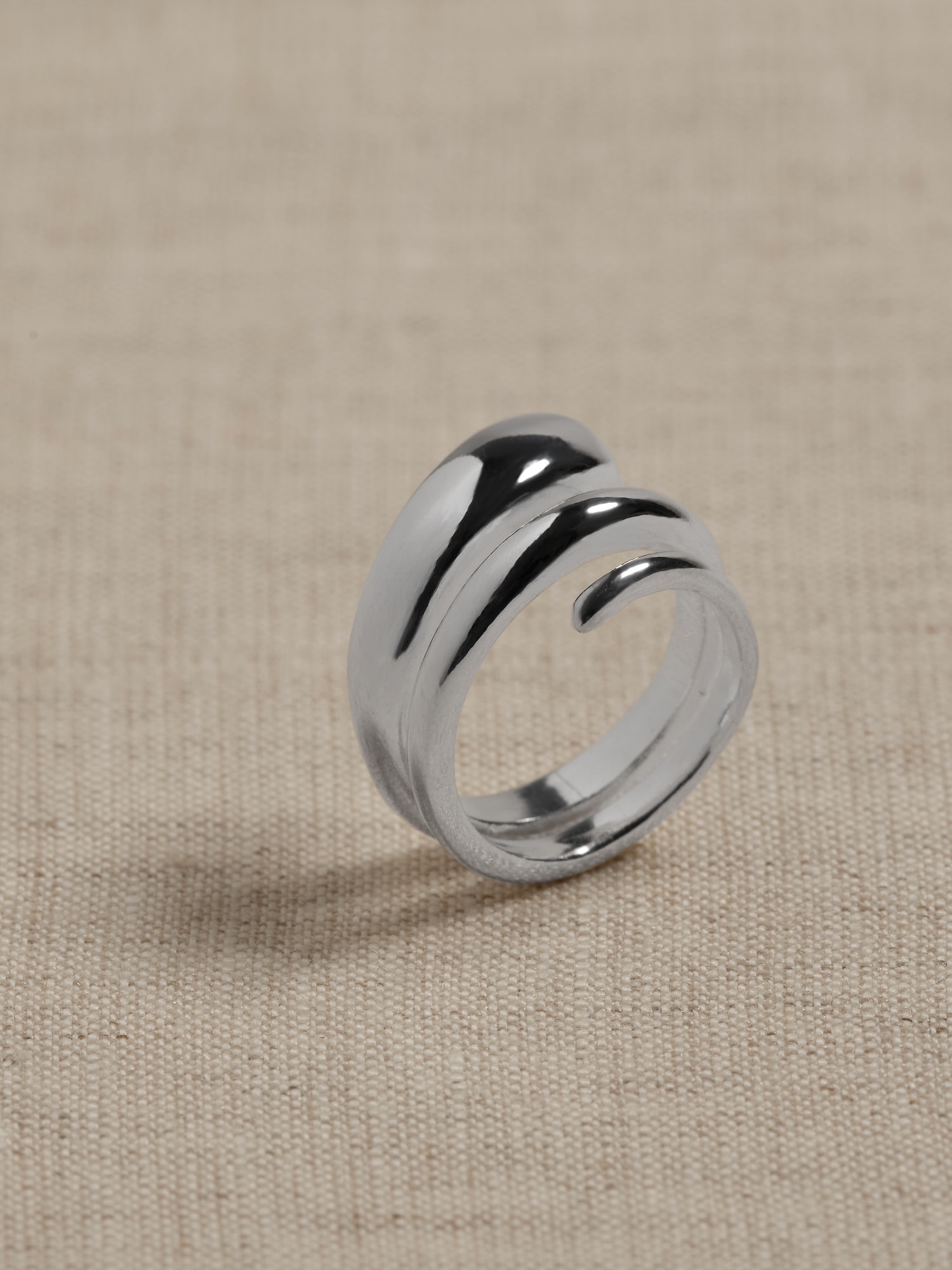 Ravena Coil Ring by Aureus + Argent