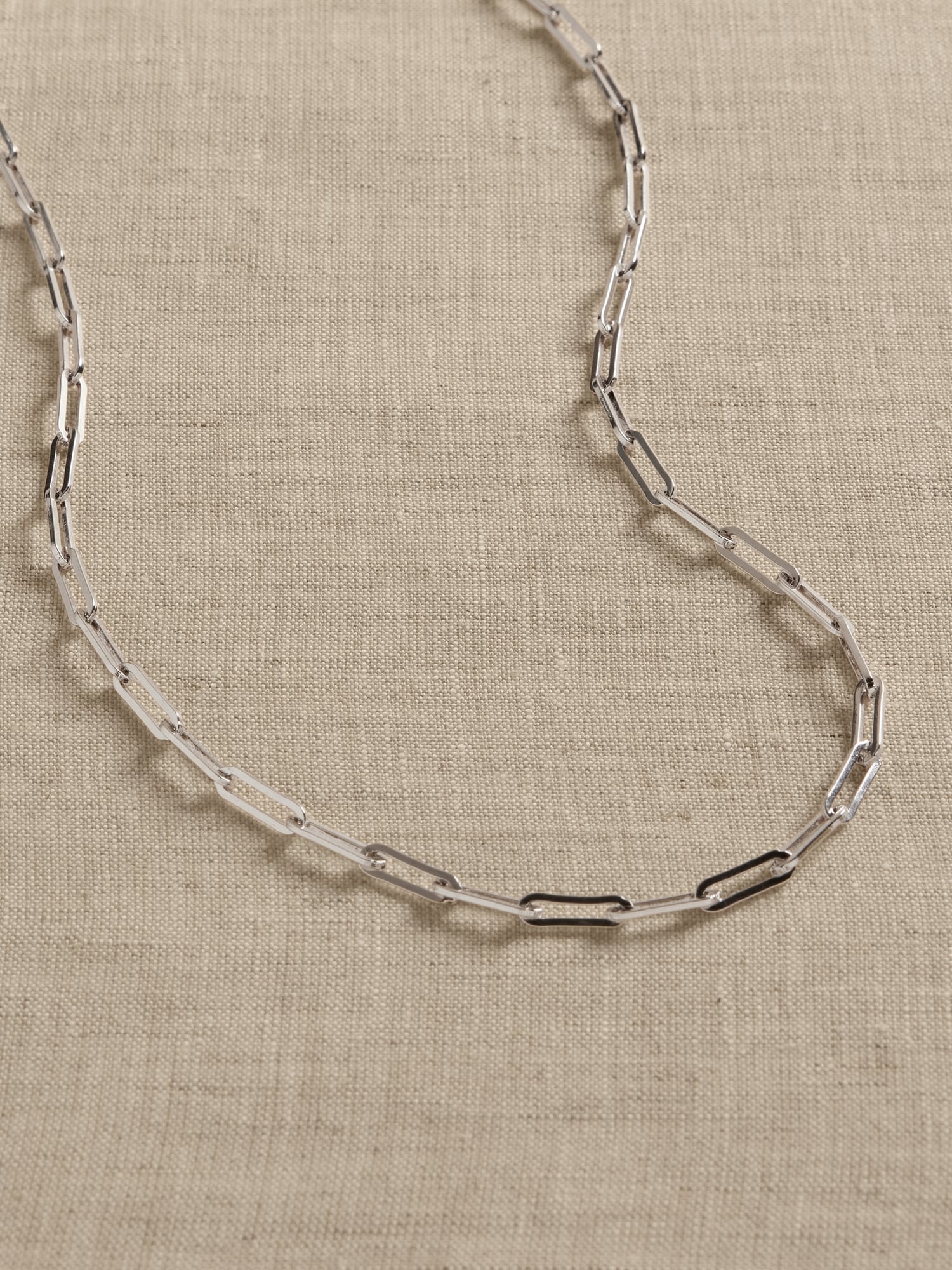 Ravena Paperclip Chain Necklace &#124 Aureus + Argent