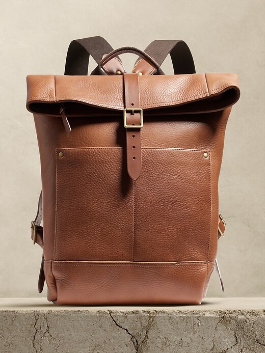 banana republic leather drawstring backpack - Voyager #7517 and innovation Banana Republic | Bags |