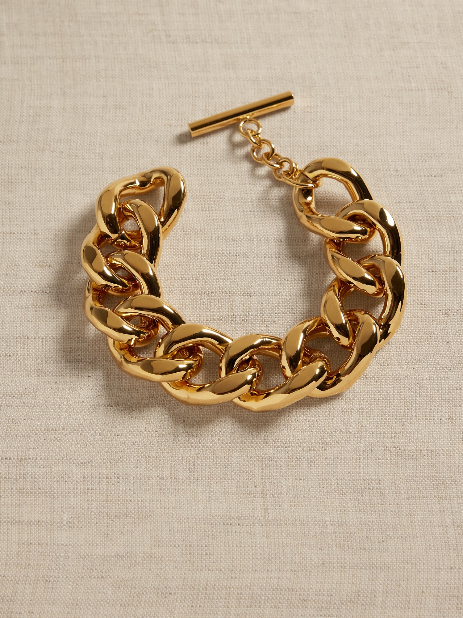 Leggera Jumbo Curb Link Bracelet | Aureus + Argent