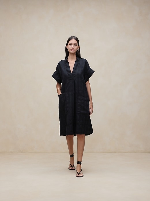 Laurel Linen-Cotton Utility Dress Laurel Linen-Cotton Utility Dress