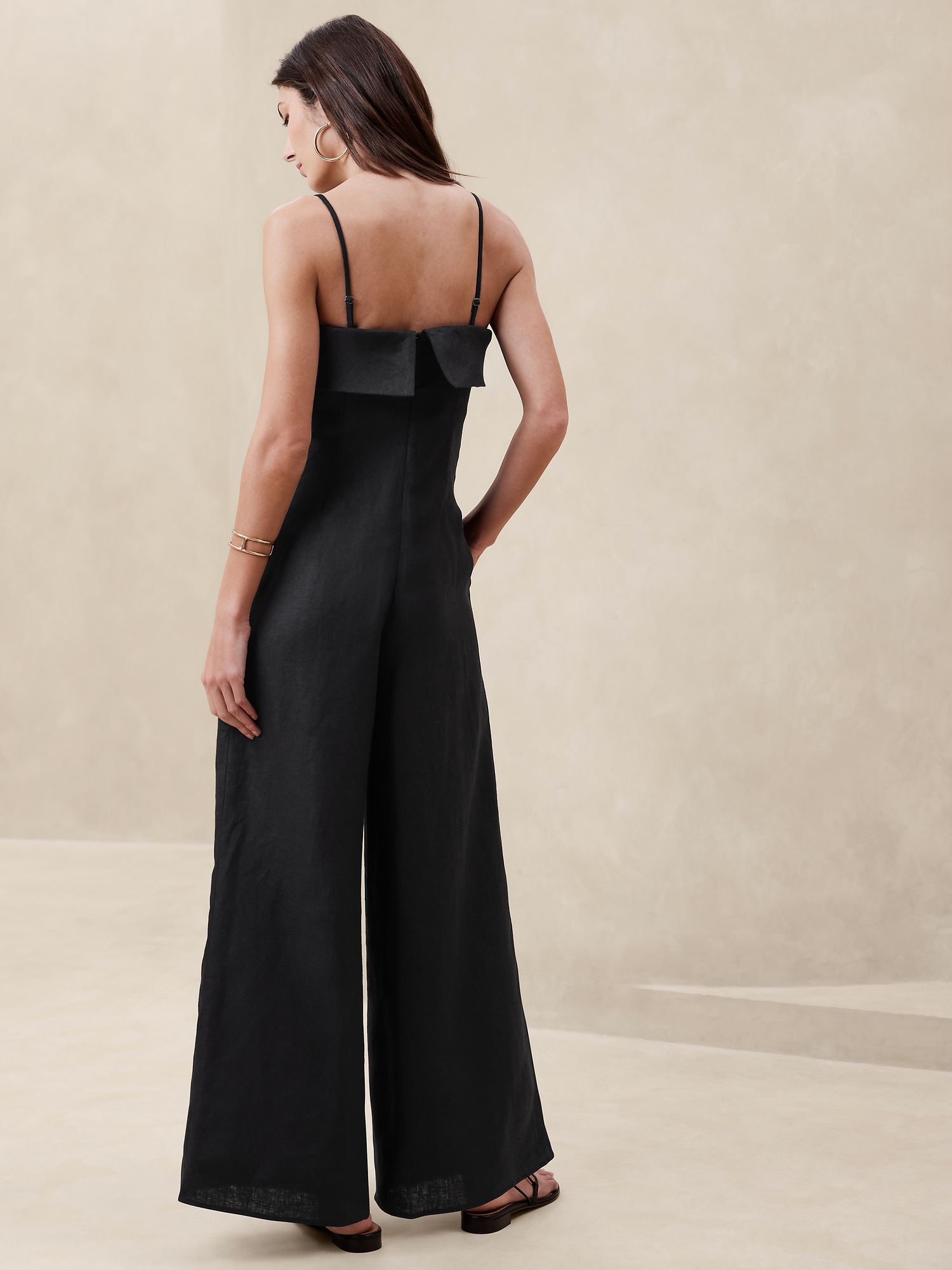 Banana republic black jumpsuit online