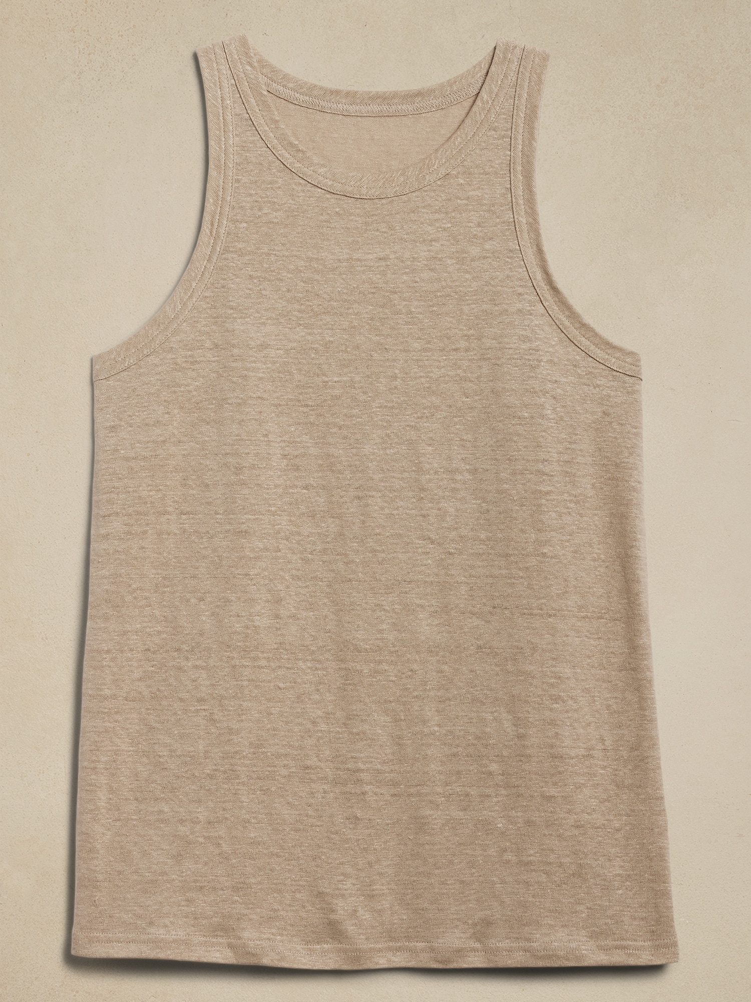 Camisole à dos nageur en lin