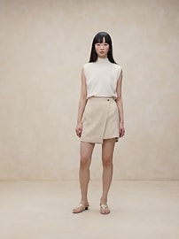 【PORTERNA】Mone linen short skirt cn55122017.jpg