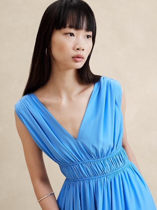 banana republic cascade silk maxi dress Cascade Silk Maxi Dress Banana Republic