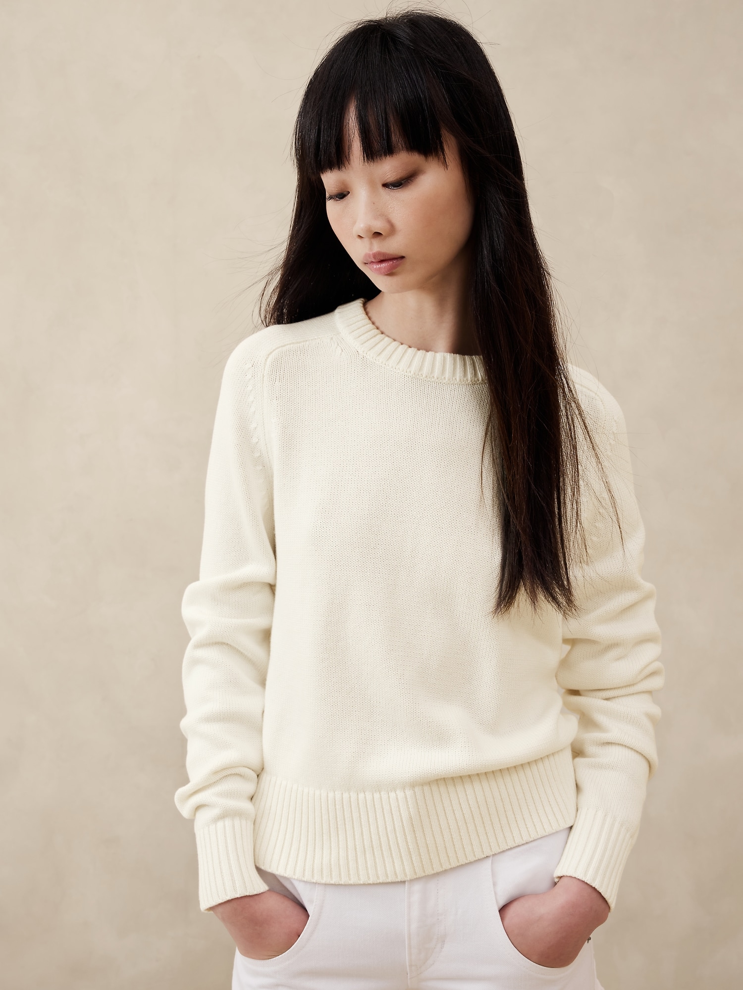 Demi Cotton-Silk Sweater